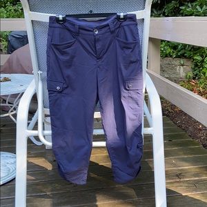 Eddie Bauer Horizon Capris, Blue, Size 8